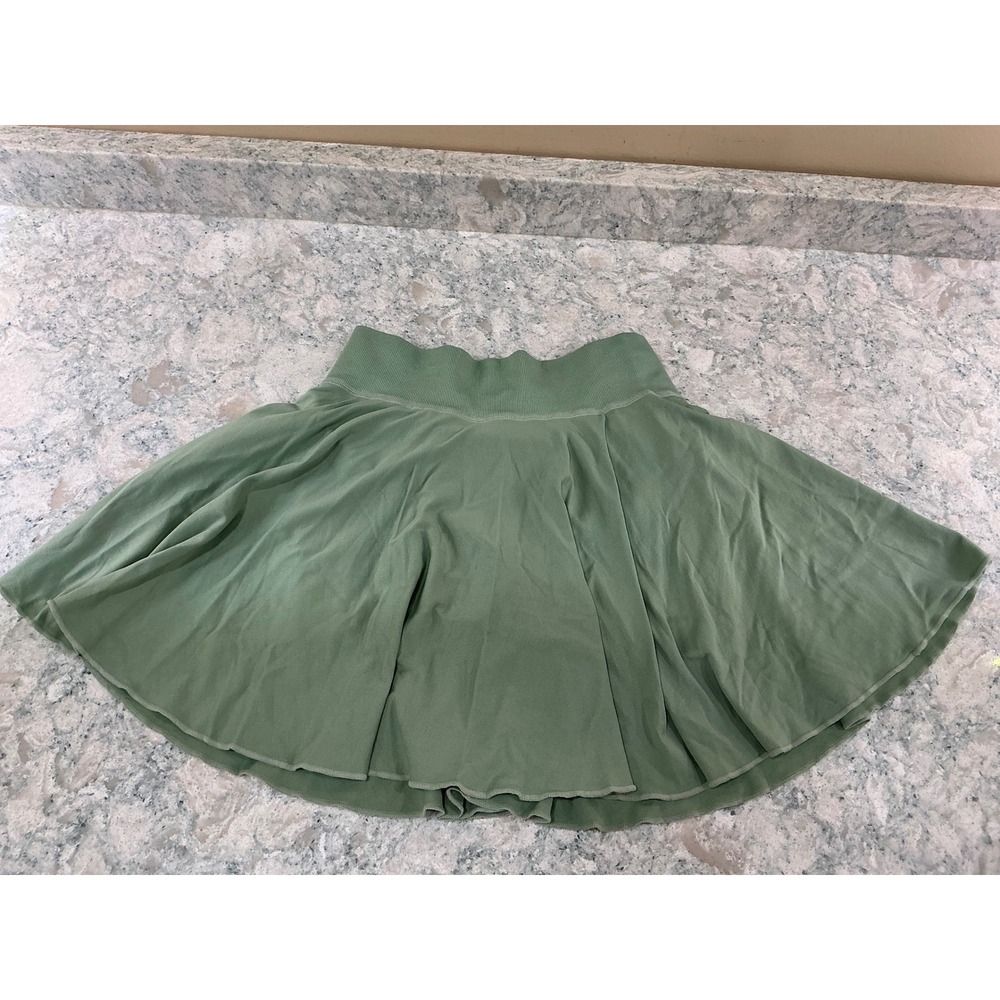 OQQ Athleisure Skort Skirt Shorts Sage Green Athletic Tennis Golf M